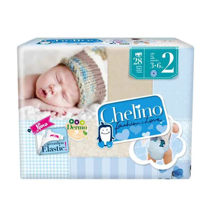 Chelino Fashion&Love Windeln T-2, Packung mit 28 Einheiten