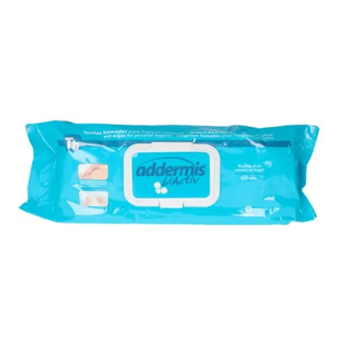 INDASEC INDASEC Addermis Biactiv Feuchttücher für Erwachsene 60 Stück Kosmetik