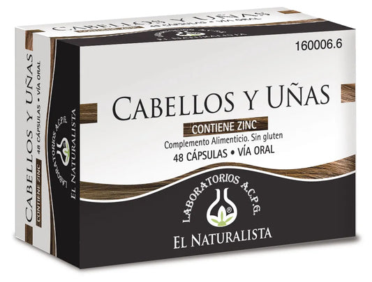 EL NATURAL EL NATURAL Cabello y Uñas 48 Kapseln Nahrungsergänzung Kosmetik