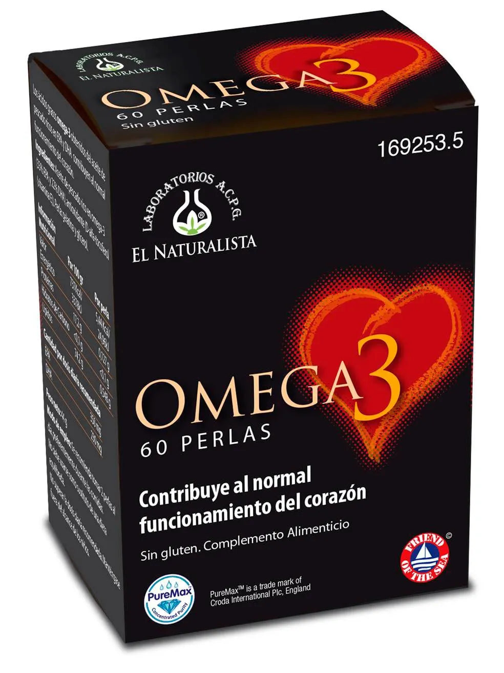 El Natural Omega-3 60 Kapseln Packung