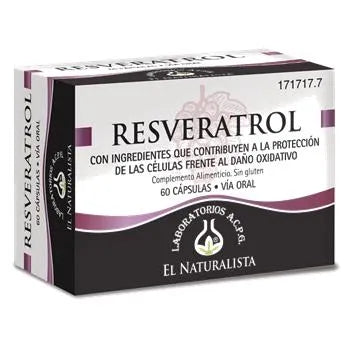 EL NATURAL EL NATURAL Resveratrol Kapseln 60 Stück Nahrungsergänzung Kosmetik