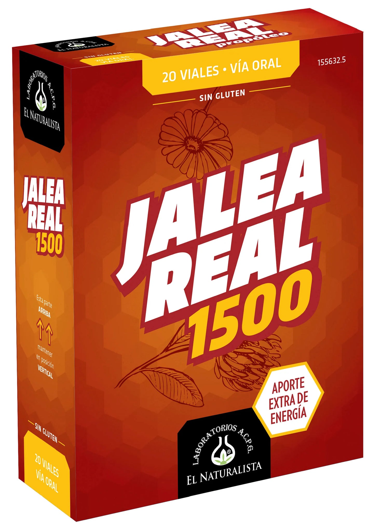 EL NATURAL EL NATURAL Jalea Real 1500 20 Vials zum einfachen Öffnen Kosmetik