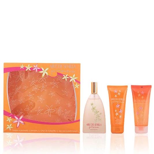 AIRE DE SEVILLA AIRE DE SEVILLA Primavera Eau de Toilette Spray 150 ml Set 3 Artikel Parfüm