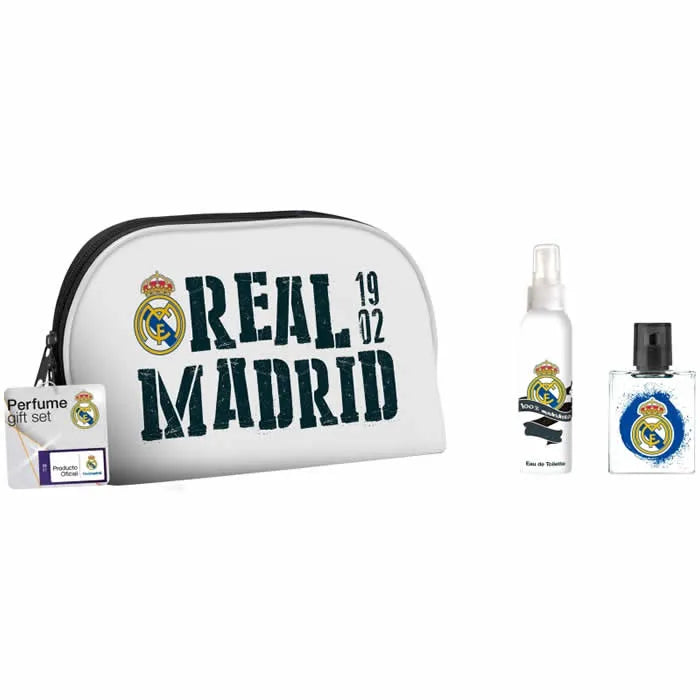 Real Madrid Eau de Toilette Spray 50 ml Set mit 3 Artikeln