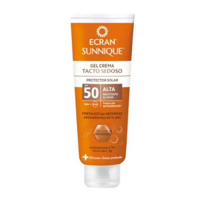 ECRAN ECRAN Sunnique Silky Touch Cream Gel SPF 50 Sonnenschutz 250 ml Sonnenpflege