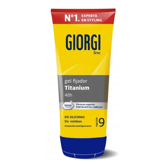GIORGI LINE GIORGI LINE Absolute Titanium Gel Fijador Indestructible N9 240 ml Haarstyling Gel Kosmetik