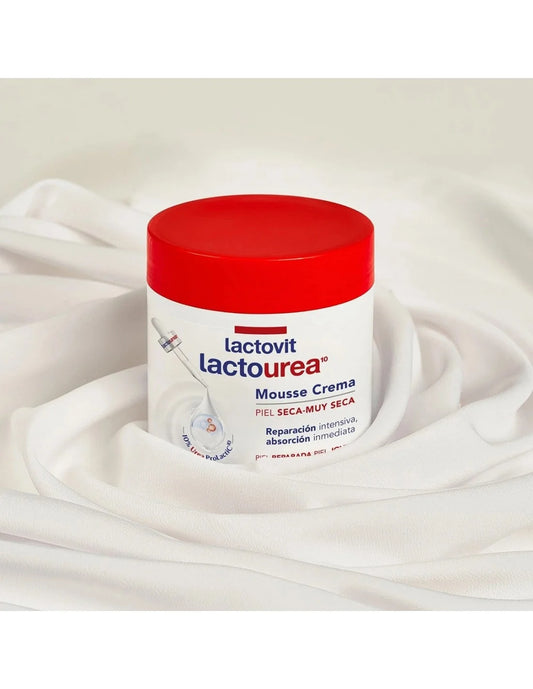 LACTOVIT LACTOVIT Mousse Crema mit 400 Urea Hautpflege Creme 400 ml Kosmetik