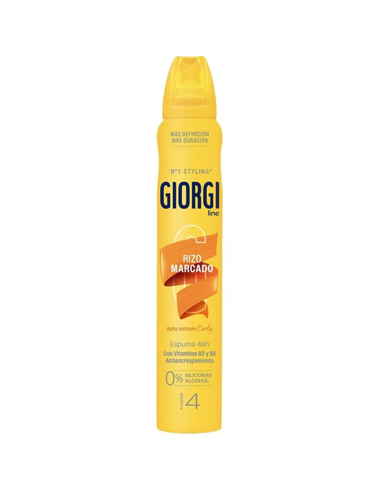 GIORGI LINE Rizos Marcados Espuma Fijadora Método Curly N4 Haarschaum 250 ml