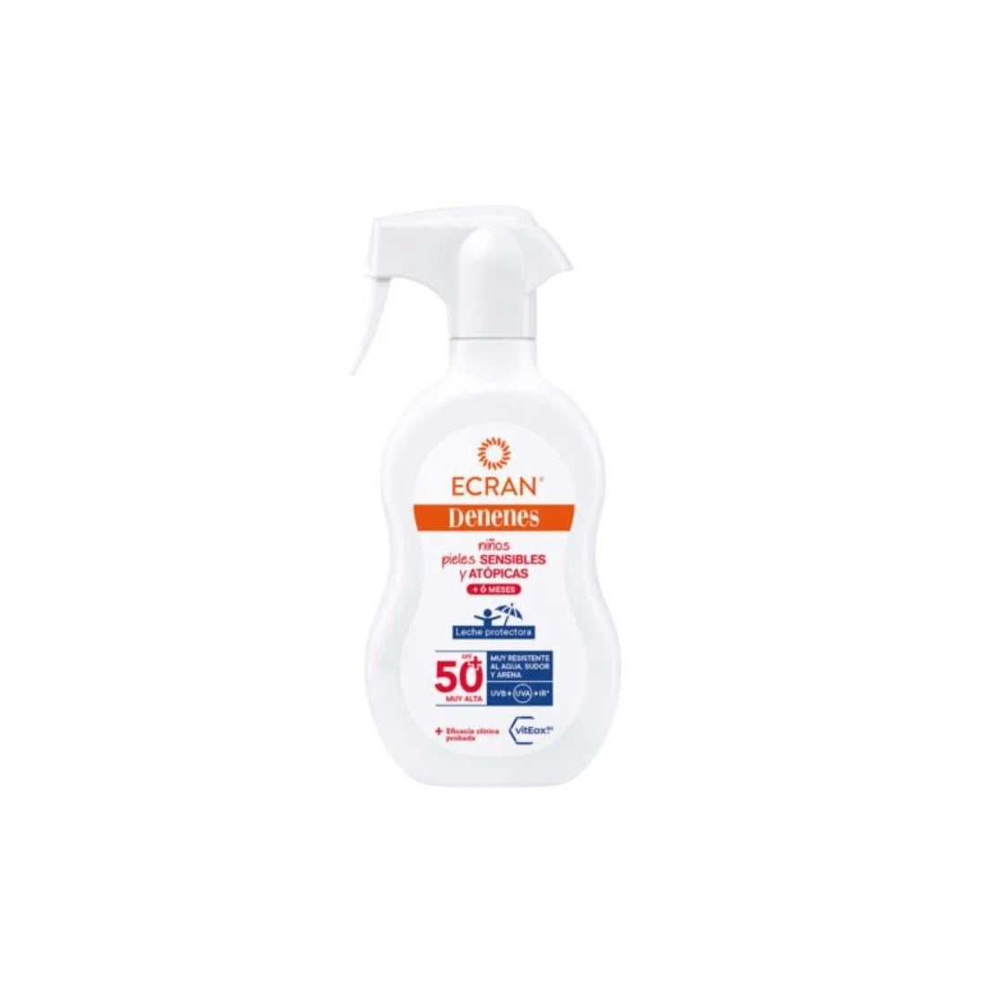 Ecran Denenes Sensitive Sonnenmilch SPF50 300 ml Pumpspender