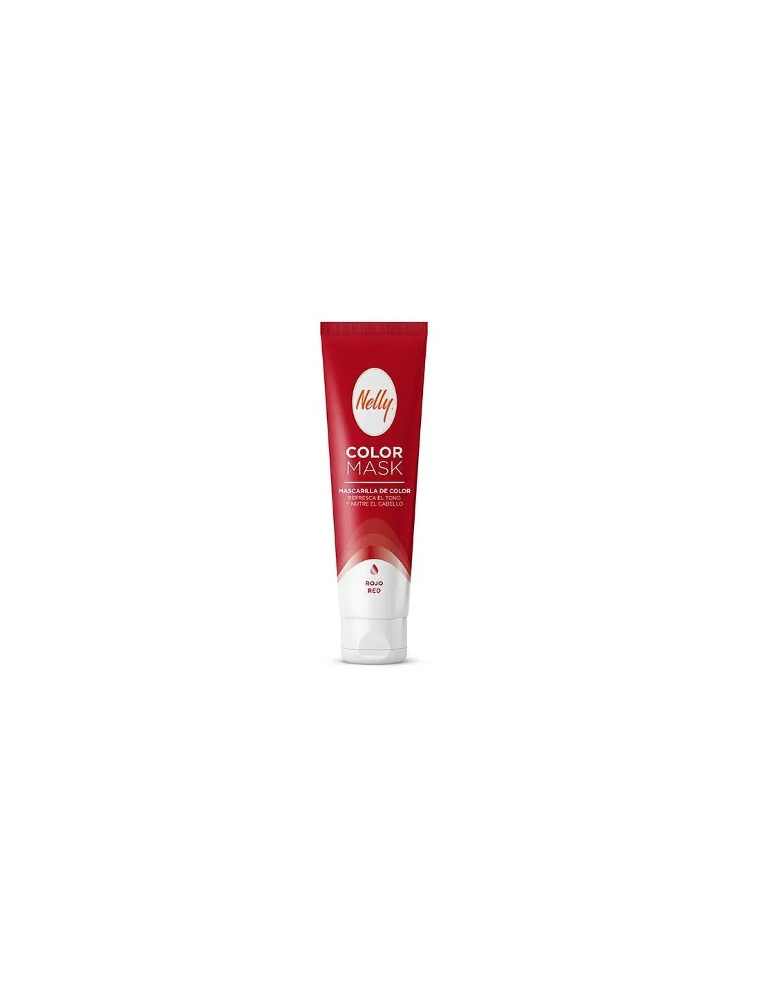 NELLY NELLY Color Mask 60 ml Rojo Haarfarbe Farbmaske Kosmetik
