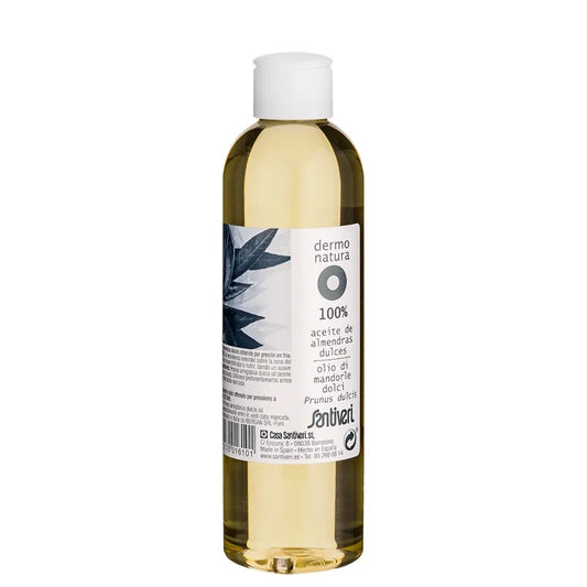 SANTIVERI Santiveri D-Süßmandelöl 250 ml naturreines Pflegeöl für Haut und Haare Kosmetik