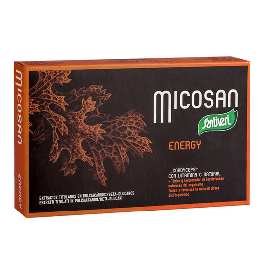 SANTIVERI Santiveri Micosan Energy 40 Kapseln Nahrungsergänzungsmittel Kosmetik
