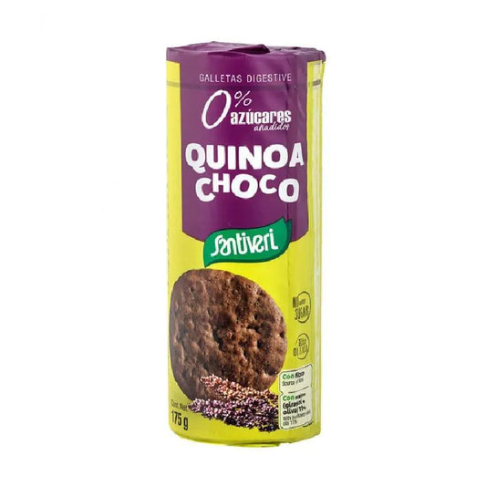 SANTIVERI SANTIVERI Quinoa Schokolade Verdauungskekse 175 g Kosmetik