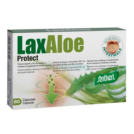 SANTIVERI Santiveri Laxaloe Protect 60 Kapseln Nahrungsergänzung Kosmetik