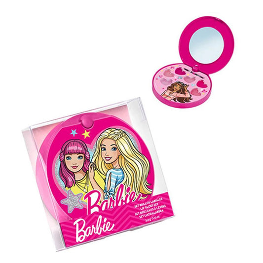 CARTOON CARTOON Lorenay Barbie Puder mit Spiegel und Lipgloss L C Kosmetik