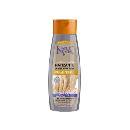 NATURALEZA Y VIDA NATURALEZA Y VIDA Toner Hair Mask Blonde 300 ml Haarmaske für blondes Haar Haarpflege