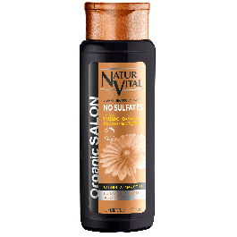 NATURVITAL NATURVITAL Organic Salon Shampoo ohne Sulfate Cuidado Delicado 300 ml Kosmetik