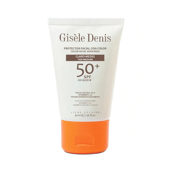 Gisèle Denis Color Facial Sunscreen SPF50+ Fair/Medium 40 ml