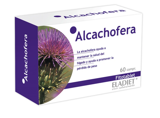 ELADIET ELADIET Alcachofera 60 Tabletten 330 mg Nahrungsergänzung Kosmetik