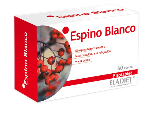 ELADIET ELADIET Espino Blanco Fitotabletten 60 Stück Nahrungsergänzung Kosmetik
