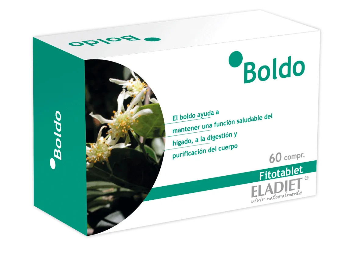 ELADIET ELADIET Boldo Fitotabletten 60 Stück Nahrungsergänzung Kosmetika