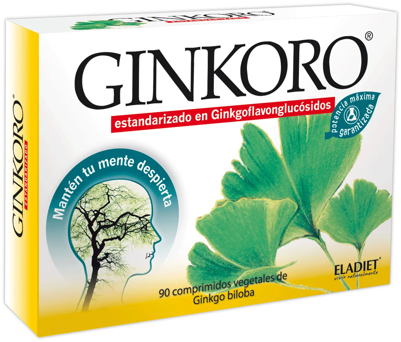 ELADIET ELADIET Ginkoro 90 Kapseln Nahrungsergänzungsmittel Kosmetik