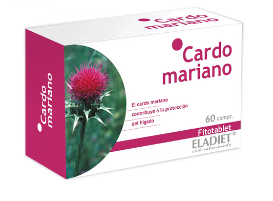 ELADIET ELADIET Cardo Mariano 60 Tabletten 330 mg Nahrungsergänzungsmittel Kosmetik