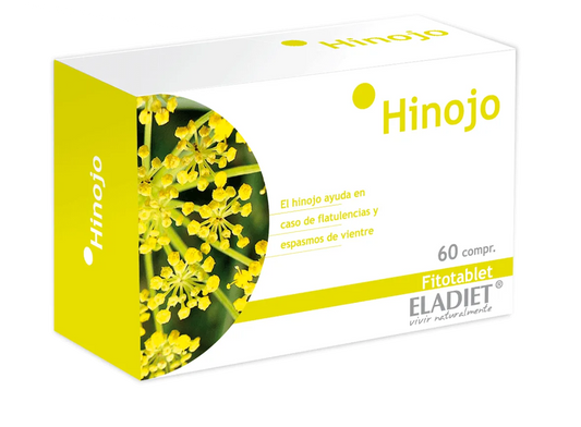 ELADIET ELADIET Hinojo 60 Tabletten 330 mg Nahrungsergänzungsmittel Kosmetik