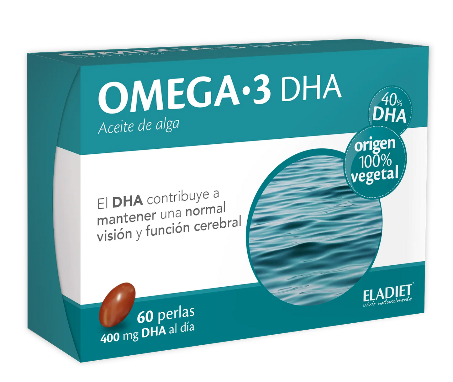 ELADIET ELADIET Omega 3 Kapseln 60 Perlas Nahrungsergänzungsmittel Kosmetik