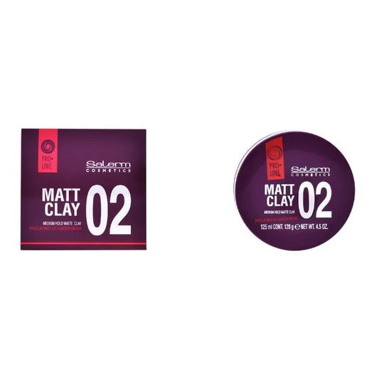 SALERM COSMETICS SALERM COSMETICS Matt Clay Medium Hold Matt Clay 125 ml Haarstyling Tonerde Kosmetik