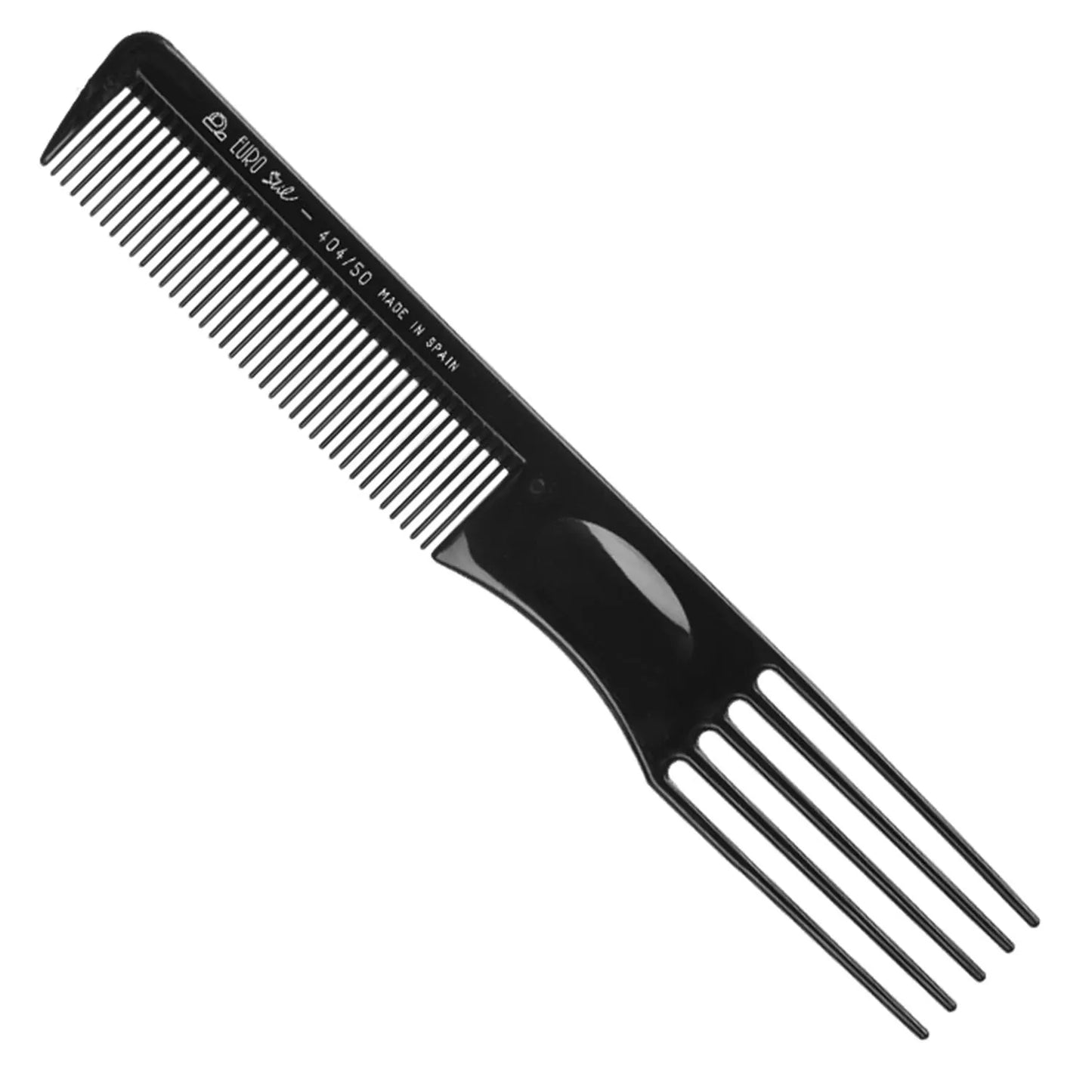 EUROSTIL EUROSTIL Ahuecador schwarzer Kamm 5 Zinken 1 Stück Kosmetik