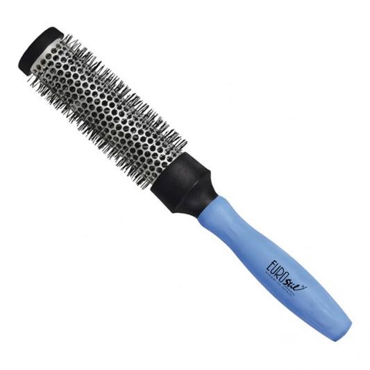 EUROSTIL Profesional Aluminium Haarbürste 30 mm silber 1 Stück