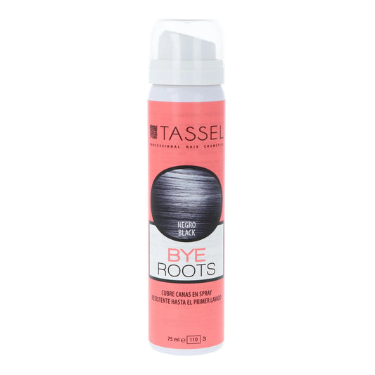 EUROSTIL Tassel Bye Roots schwarzes Spray zum Abdecken grauer Haare 75 ml