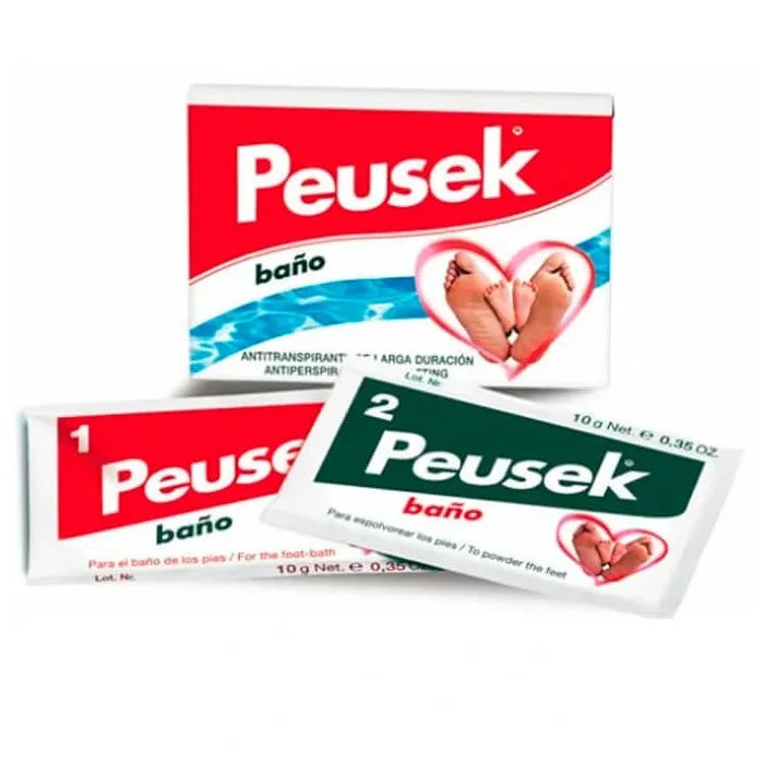 PEUSEK PEUSEK Antiperspirant Fußbad 2 Sachets 20 g Fußpflege Kosmetik