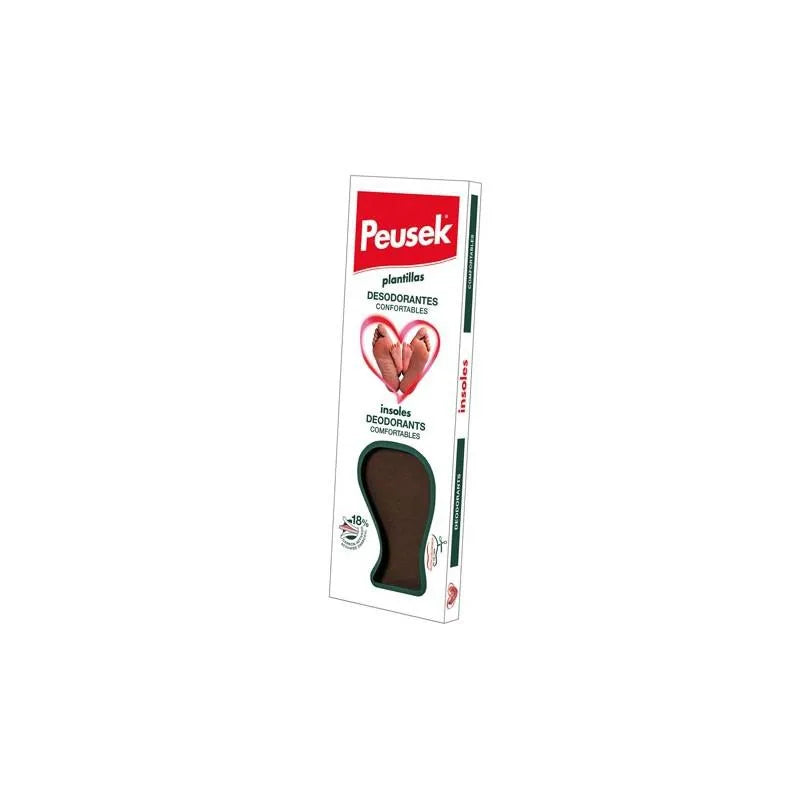 PEUSEK PEUSEK Deodorant Einlegesohlen für Schuhe Geruchsneutralisierend