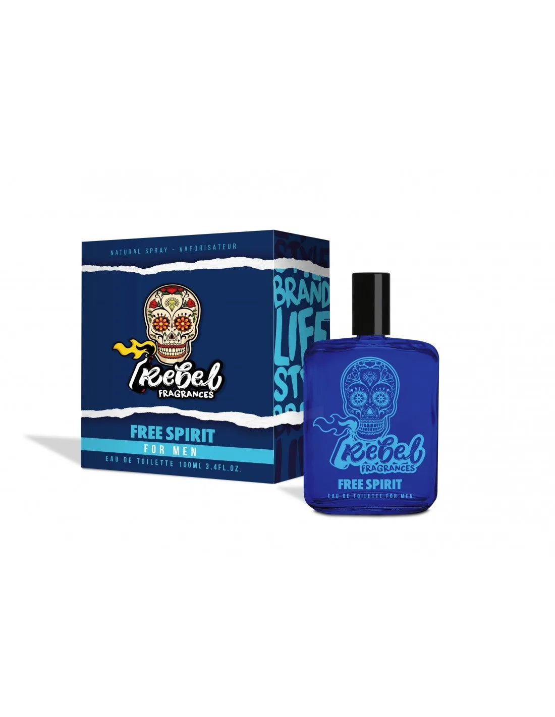 REBEL REBEL EdT 100 ml Herrenparfum Free Spirit Parfüm
