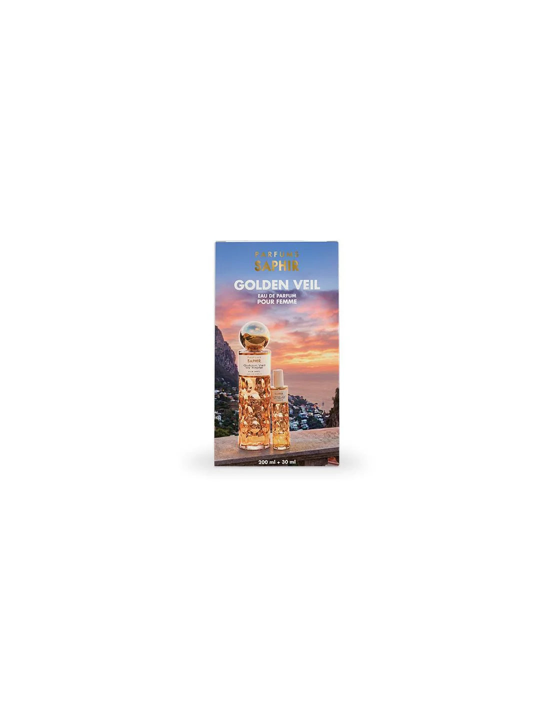 SAPHIR Golden Veil Eau de Parfum Spray Set 200 ml und 30 ml
