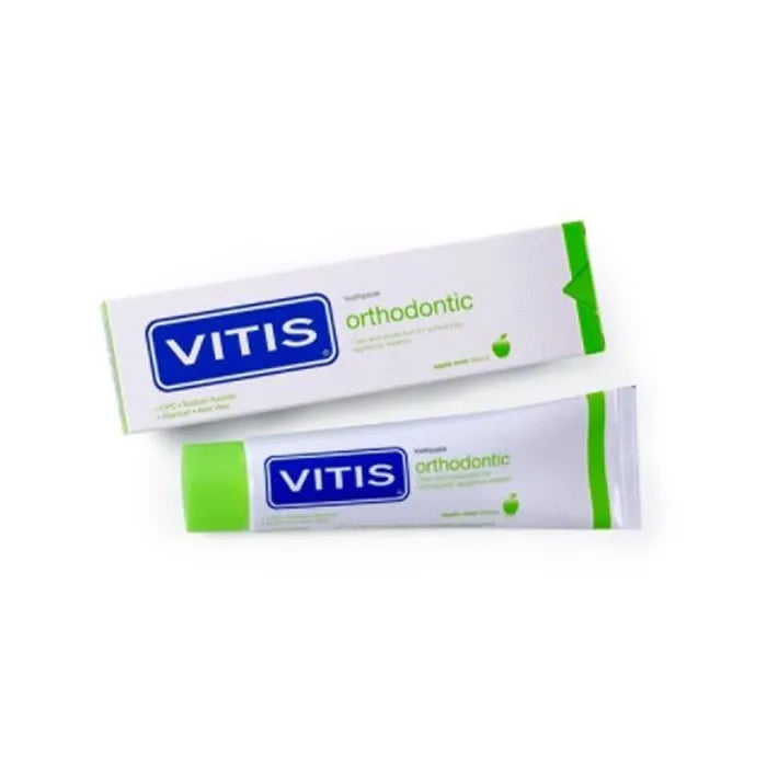 VITIS VITIS Orthodontic Zahnpasta 100 ml für die Zahnreinigung bei Zahnspangen Kosmetik
