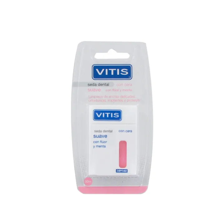 VITIS VITIS Seda Soft Zahnseide Fluor und Minze 50 m Dental Floss Kosmetik