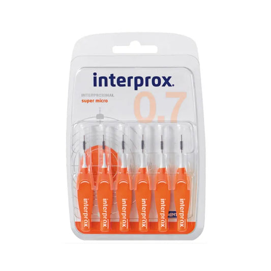 INTERPROX INTERPROX Interproximal Super Micro 6 Einheiten Interdentalbürsten Kosmetik