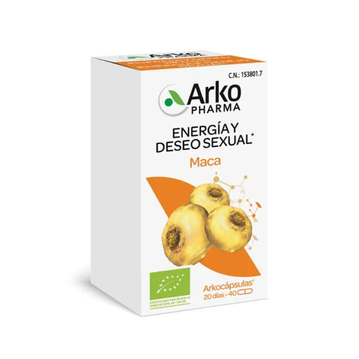 ARKOPHARMA ARKOPHARMA Arkocápsulas Maca 225 mg 40 Kapseln Nahrungsergänzung Kosmetik