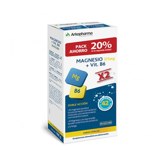ARKOPHARMA ARKOPHARMA Arkovital Magnesium B6 375 mg 21 Tabletten 2 Stück Kosmetik