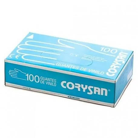 CORYSAN CORYSAN Vinylhandschuhe klein 100 Stück Kosmetik Einweghandschuhe