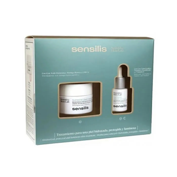 SENSILIS SENSILIS Supreme Tagescreme SPF15 50 ml Set 2 Teile Gesichtscreme