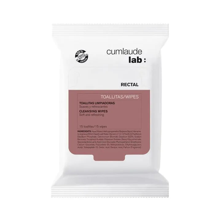 CUMLAUDE CUMLAUDE Perianal Wipes 15 Einheiten Reinigungstücher Kosmetik