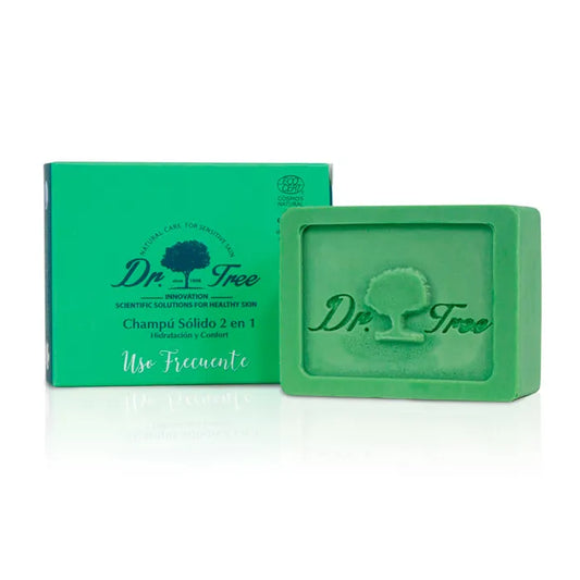 DR. TREE DR. TREE 2-in-1 Festes Shampoo Häufiger Gebrauch 75 g