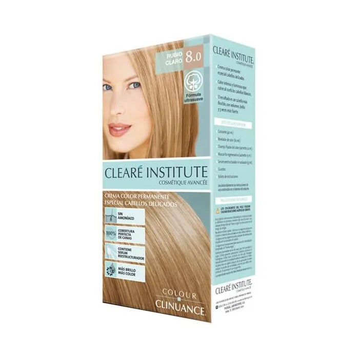 CLEARÉ INSTITUTE CLEARÉ INSTITUTE Colour Clinuance 8.0 Light Blonde Haarfarbe Kosmetik