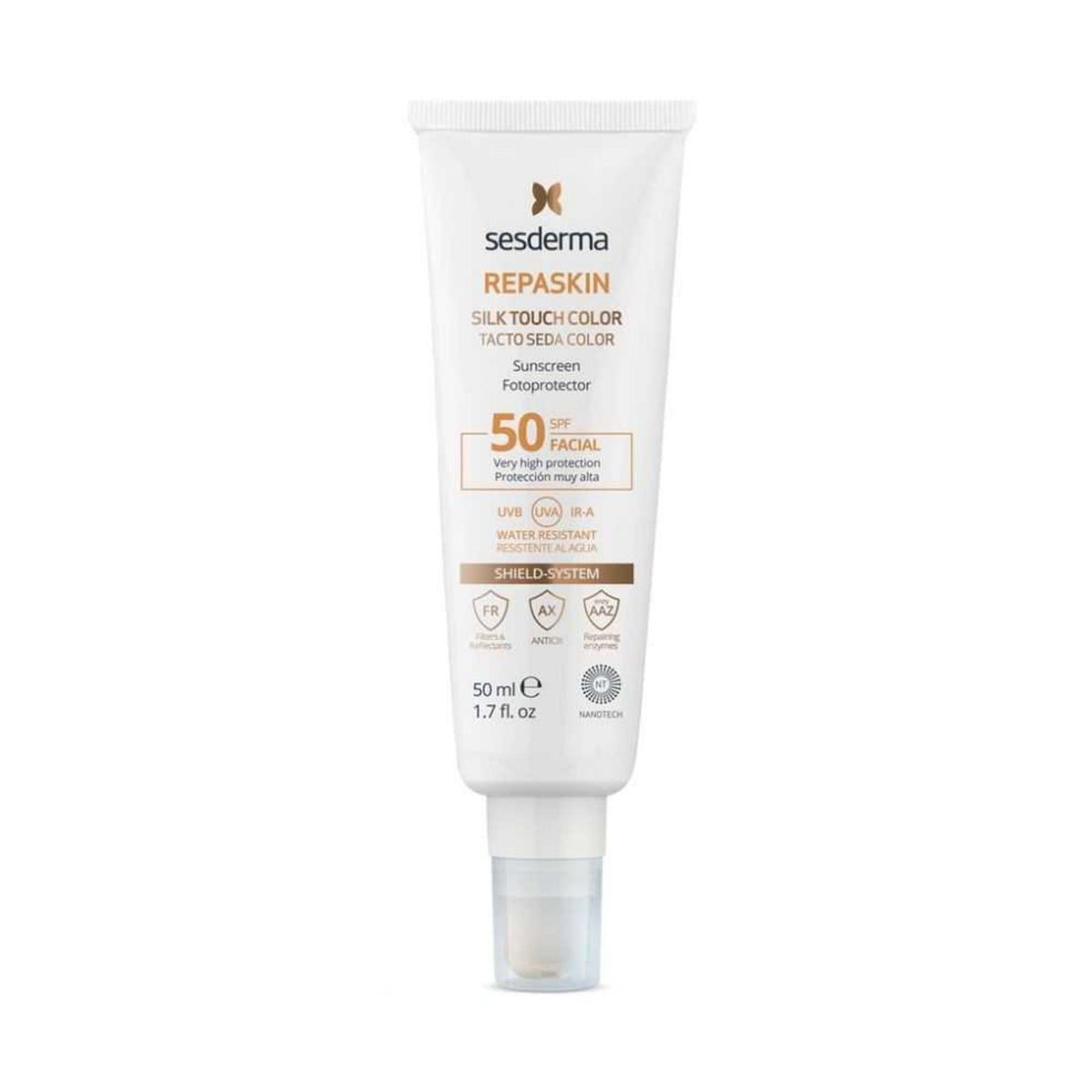 Sesderma, Repaskin, Tinted Glow, Vor Sonneneinstrahlung, Sahne, Für das Gesicht, SPF 50, 50 ml