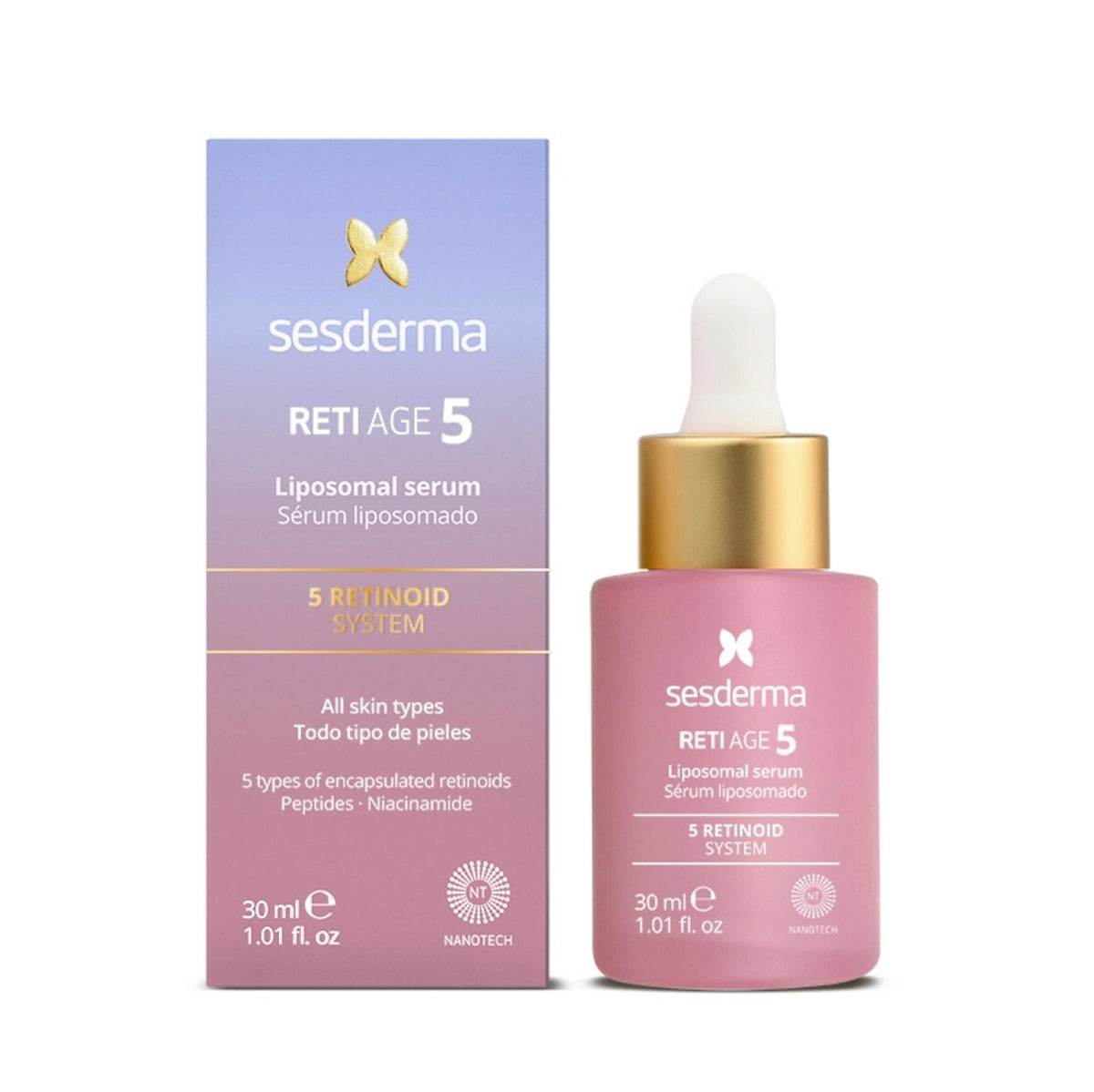 Sesderma, Reti Age, Anti-Aging & Regenerating, Tag & Nacht, Serum, Für das Gesicht, 30 ml