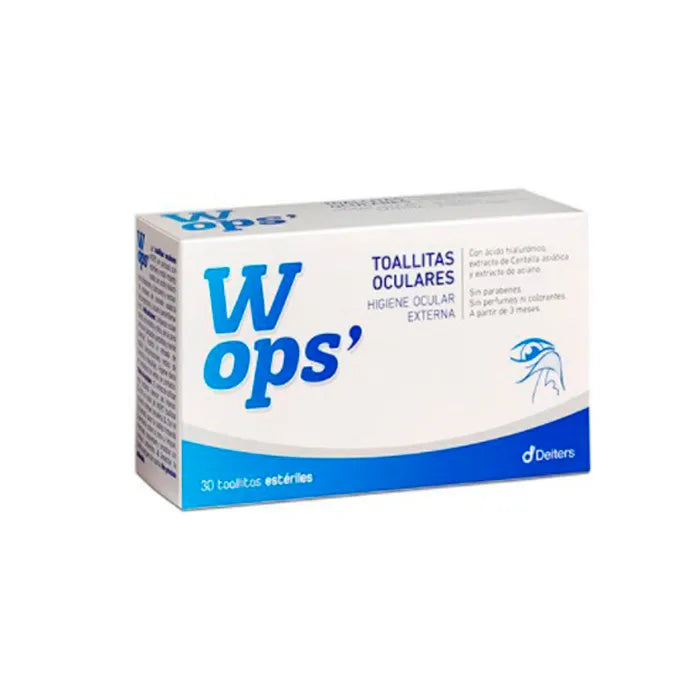WOPS WOPS Deiters Eye Wipes 30 Stück Reinigungstücher für die Augenpflege Kosmetik